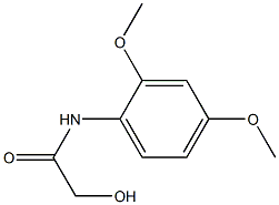 N-(2,4-DIMETHOXYPHENYL)-2-HYDROXYACETAMIDE Struktur