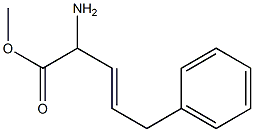 2-AMINO-5-PHENYLPENT-3-ENOIC ACID METHYL ESTER Struktur