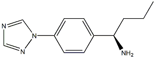 (1R)-1-(4-(1,2,4-TRIAZOLYL)PHENYL)BUTYLAMINE Struktur