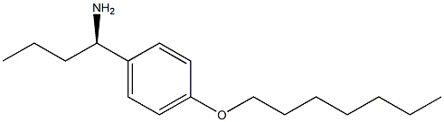 (1R)-1-(4-HEPTYLOXYPHENYL)BUTYLAMINE Struktur