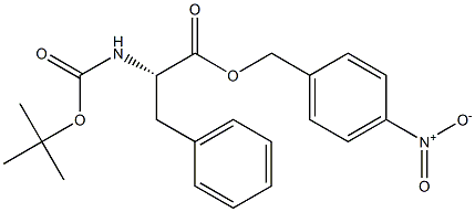 BOC-PHE-OBZL(4-NO2) Struktur