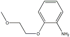 2-(2-METHOXY-ETHOXY)-PHENYLAMINE Struktur