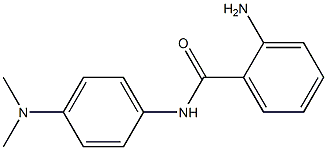 2-AMINO-N-[4-(DIMETHYLAMINO)PHENYL]BENZAMIDE Struktur