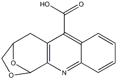 1,3,4,5-TETRAHYDRO-1,4-EPOXYOXEPINO[3,4-B]QUINOLINE-6-CARBOXYLIC ACID Struktur