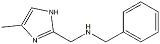 BENZYL-(4-METHYL-1H-IMIDAZOL-2-YLMETHYL)-AMINE Struktur