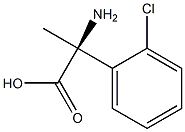 (2S)-2-AMINO-2-(2-CHLOROPHENYL)PROPANOIC ACID Struktur