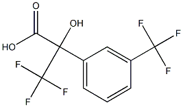 3,3,3-TRIFLUORO-2-HYDROXY-2-(3-TRIFLUOROMETHYLPHENYL)PROPIONIC ACID Struktur