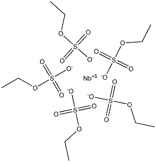 COLUMBIUM ETHYLSULFATE Struktur