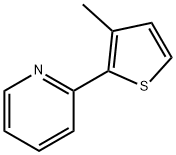 2-(3-METHYL-2-THIENYL)PYRIDINE Struktur