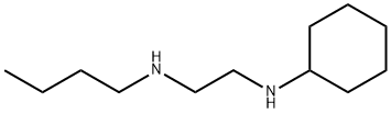 N-BUTYL-N'CYCLOHEXYL ETHYLENEDIAMINE Struktur