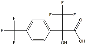 3,3,3-TRIFLUORO-2-HYDROXY-2-(4-TRIFLUOROMETHYLPHENYL)PROPIONIC ACID Struktur