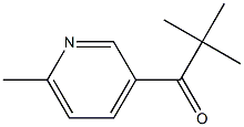 3-(2,2-DIMETHYLPROPIONYL)-6-METHYL-PYRIDINE Struktur