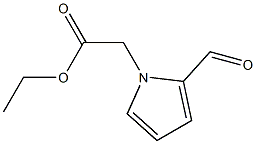 ETHYL (2-FORMYL-1H-PYRROL-1-YL)ACETATE Struktur