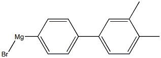 4-(3,4-DIMETHYLPHENYL)PHENYLMAGNESIUM BROMIDE Struktur