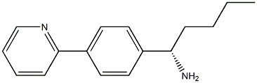 (1S)-1-(4-(2-PYRIDYL)PHENYL)PENTYLAMINE Struktur