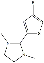 2-(4-BROMO-2-THIENYL)-1,3-DIMETHYLIMIDAZOLIDINE Struktur