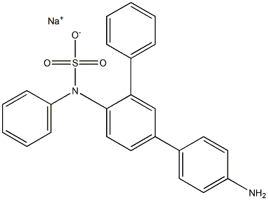 SODIUM DIPHENYLBENZIDINESULFONATE Struktur