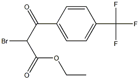 ETHYL 2-BROMO-3-(4-TRIFLUOROMETHYLPHENYL)-3-OXO-PROPANOATE Struktur