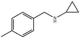 CYCLOPROPYL-(4-METHYL-BENZYL)-AMINE Struktur