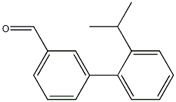 3-(2-ISOPROPYLPHENYL)BENZALDEHYDE Struktur