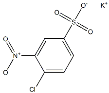 4-CHLORO-3-NITROBENZENESULFONIC ACID POTASSIUM SALT Struktur