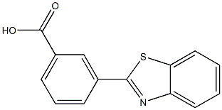 3-(1,3-BENZOTHIAZOL-2-YL)BENZOIC ACID Struktur