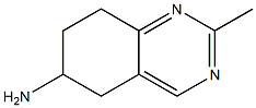 6-AMINO-5,6,7,8-TETRAHYDRO-2-METHYLQUINAZOLINE Struktur