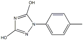 1-P-TOLYL-1H-1,2,4-TRIAZOLE-3,5-DIOL Struktur