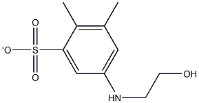 5-AMINO-2,3-DIMETHYL-N-HYDROXYETHYL-BENZENESULFONATE Struktur