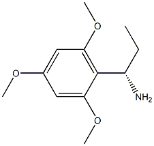 (1S)-1-(2,4,6-TRIMETHOXYPHENYL)PROPYLAMINE Struktur