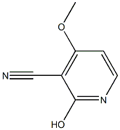 3-CYANO-2-HYDROXY-4-METHOXYPYRIDINE Struktur