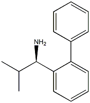 (1R)-2-METHYL-1-(2-PHENYLPHENYL)PROPYLAMINE Struktur