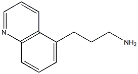 3-(QUINOLIN-5-YL)PROPYLAMINE Struktur