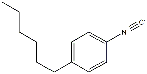 4-HEXYL-PHENYLISOCYANIDE Struktur