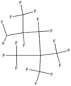 1H-PERFLUORO-2,4,4-TRIMETHYLPENTANE Struktur