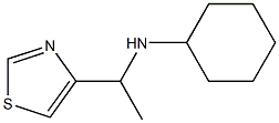 CYCLOHEXYL-(1-THIAZOL-4-YL-ETHYL)-AMINE Struktur