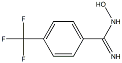 N-HYDROXY-4-TRIFLUOROMETHYL-BENZAMIDINE Struktur