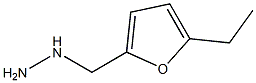 (5-ETHYL-FURAN-2-YLMETHYL)-HYDRAZINE Struktur