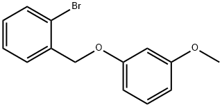 2-BROMOBENZYL-(3-METHOXYPHENYL)ETHER Struktur