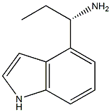 (1S)-1-INDOL-4-YLPROPYLAMINE Struktur