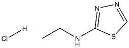 ETHYLAMINO-1,3,4-THIADIAZOLE HYDROCHLORIDE Struktur