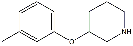 3-(M-TOLYLOXY)PIPERIDINE Struktur