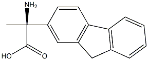 (2S)-2-AMINO-2-FLUOREN-2-YLPROPANOIC ACID Struktur