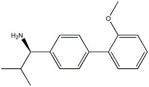 (1R)-1-[4-(2-METHOXYPHENYL)PHENYL]-2-METHYLPROPYLAMINE Struktur