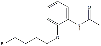 N-[2-(4-BROMO-BUTOXY)-PHENYL]-ACETAMIDE Struktur