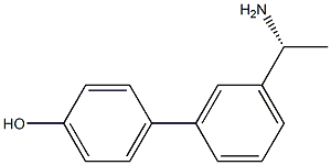 4-[3-((1R)-1-AMINOETHYL)PHENYL]PHENOL Struktur