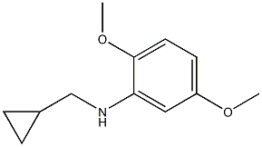 (1R)(2,5-DIMETHOXYPHENYL)CYCLOPROPYLMETHYLAMINE Struktur