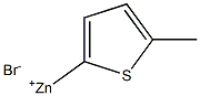 5-METHYL-2-THIENYLZINC BROMIDE Struktur