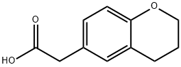 CHROMAN-6-YL-ACETIC ACID Struktur