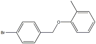 4-BROMOBENZYL-(2-METHYLPHENYL)ETHER Struktur